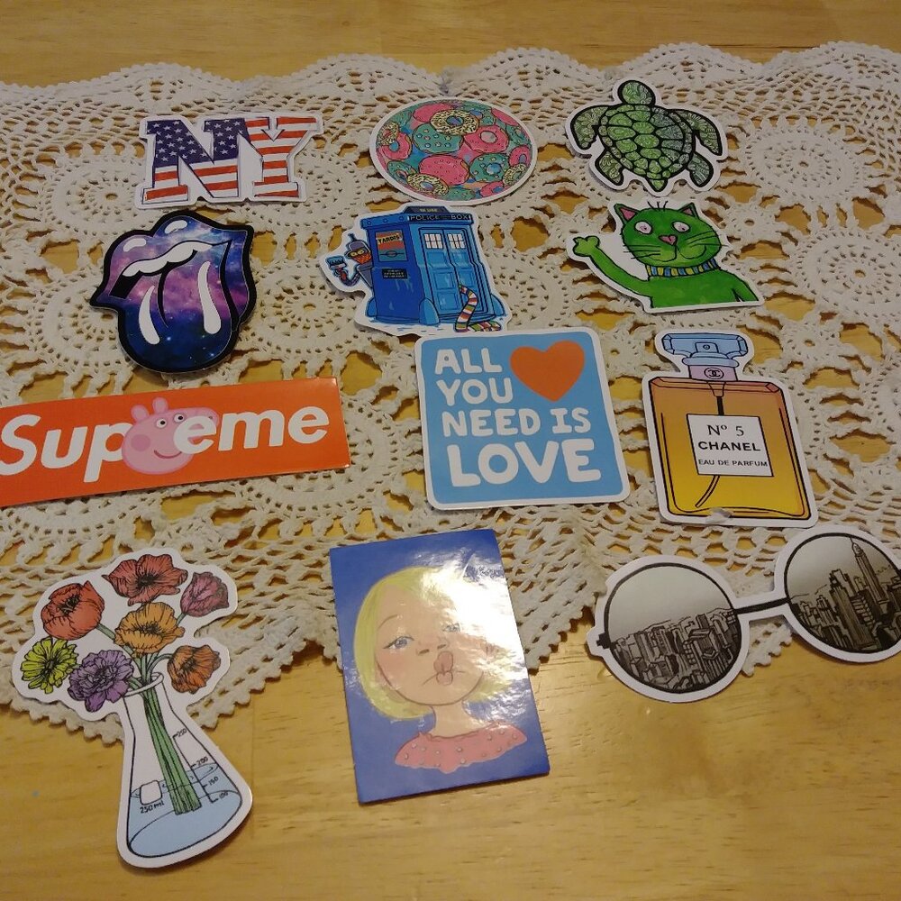 Stickers for  computer, locker, crafts, scrapbook
